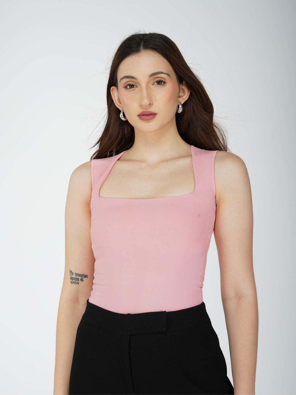 Ishita in echo bodysuit flamingo