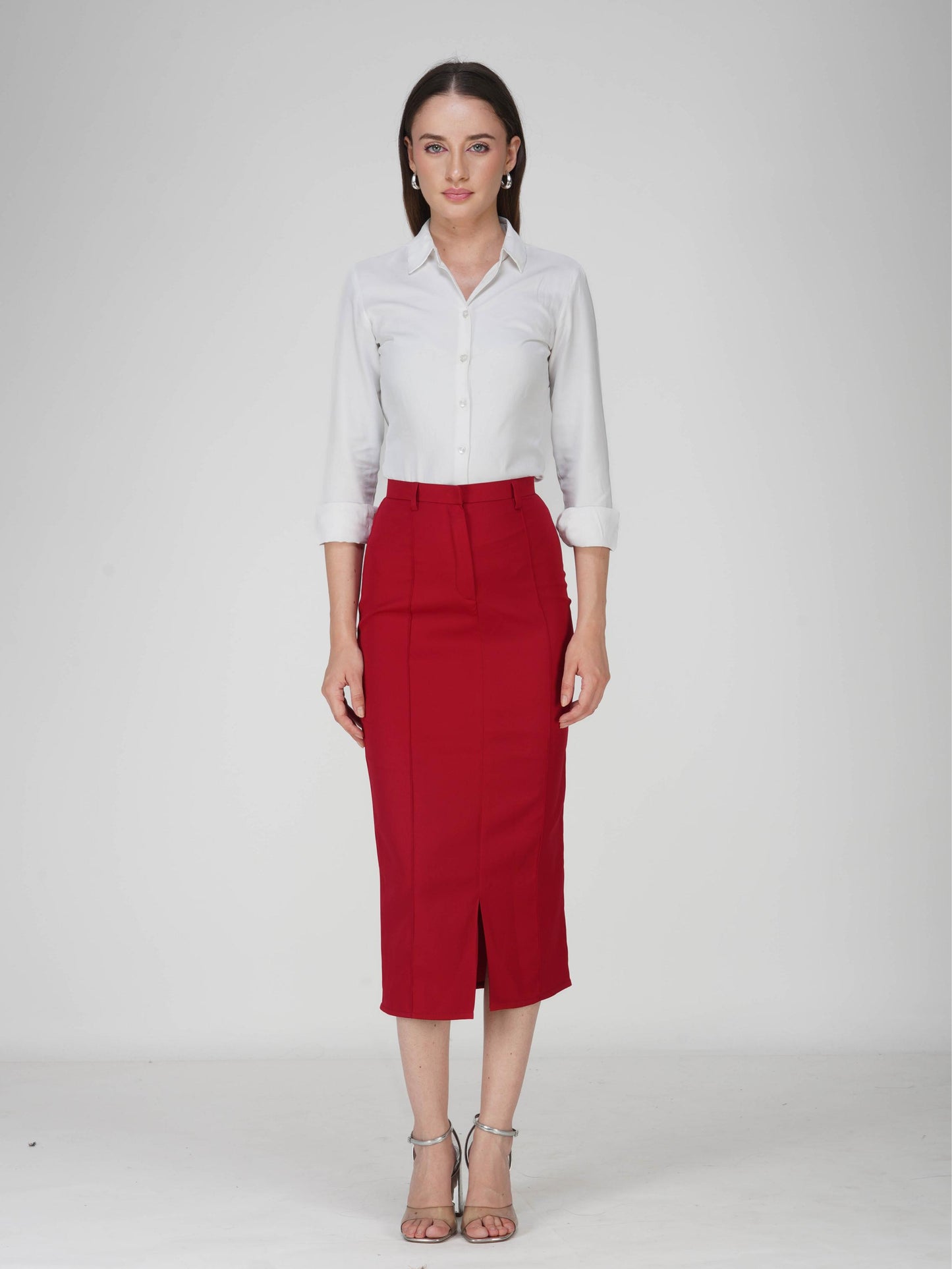 TIDE Skirt (Cherry)