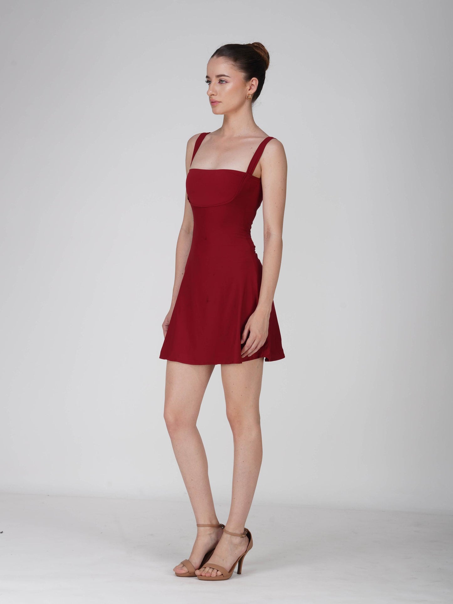 ⁠SHADE Dress (Cherry)