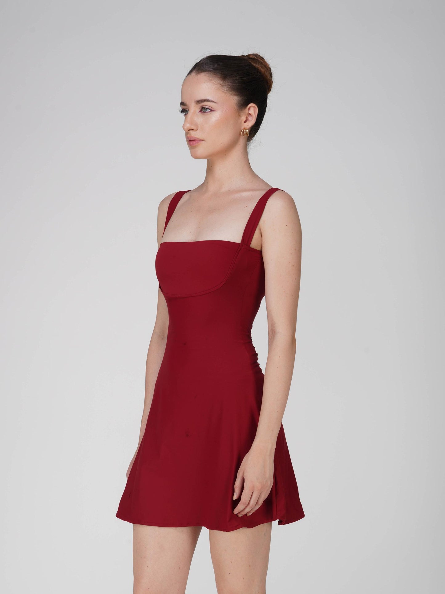 ⁠SHADE Dress (Cherry)