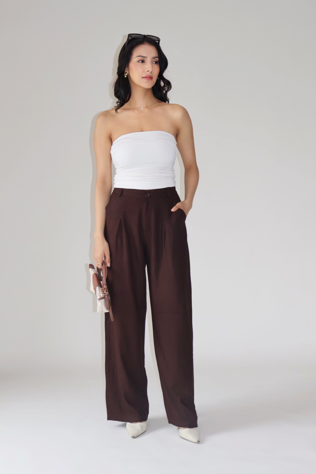 COASTAL PANTS - (Deep coco)