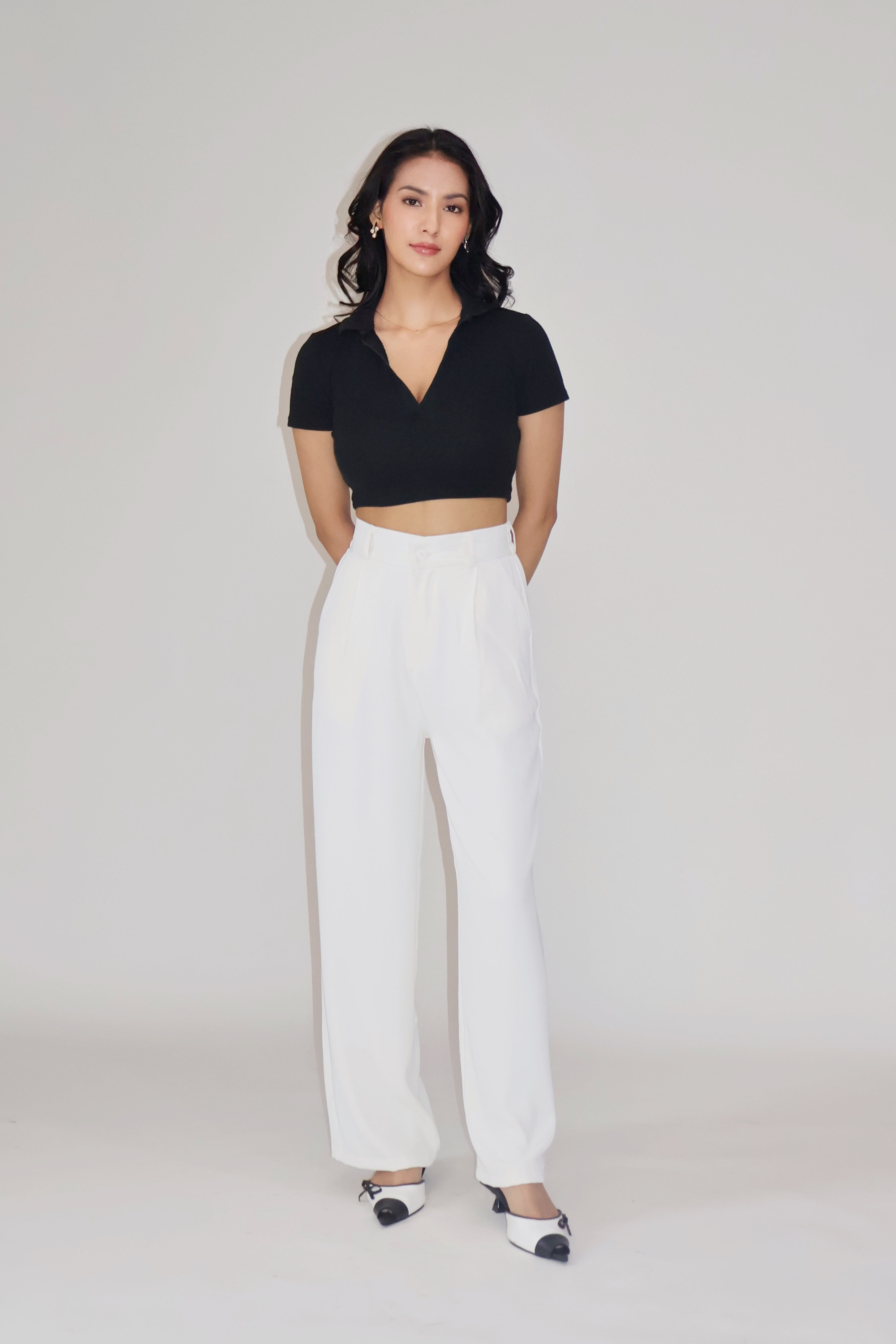 TOKYO PANTS - (Off white)