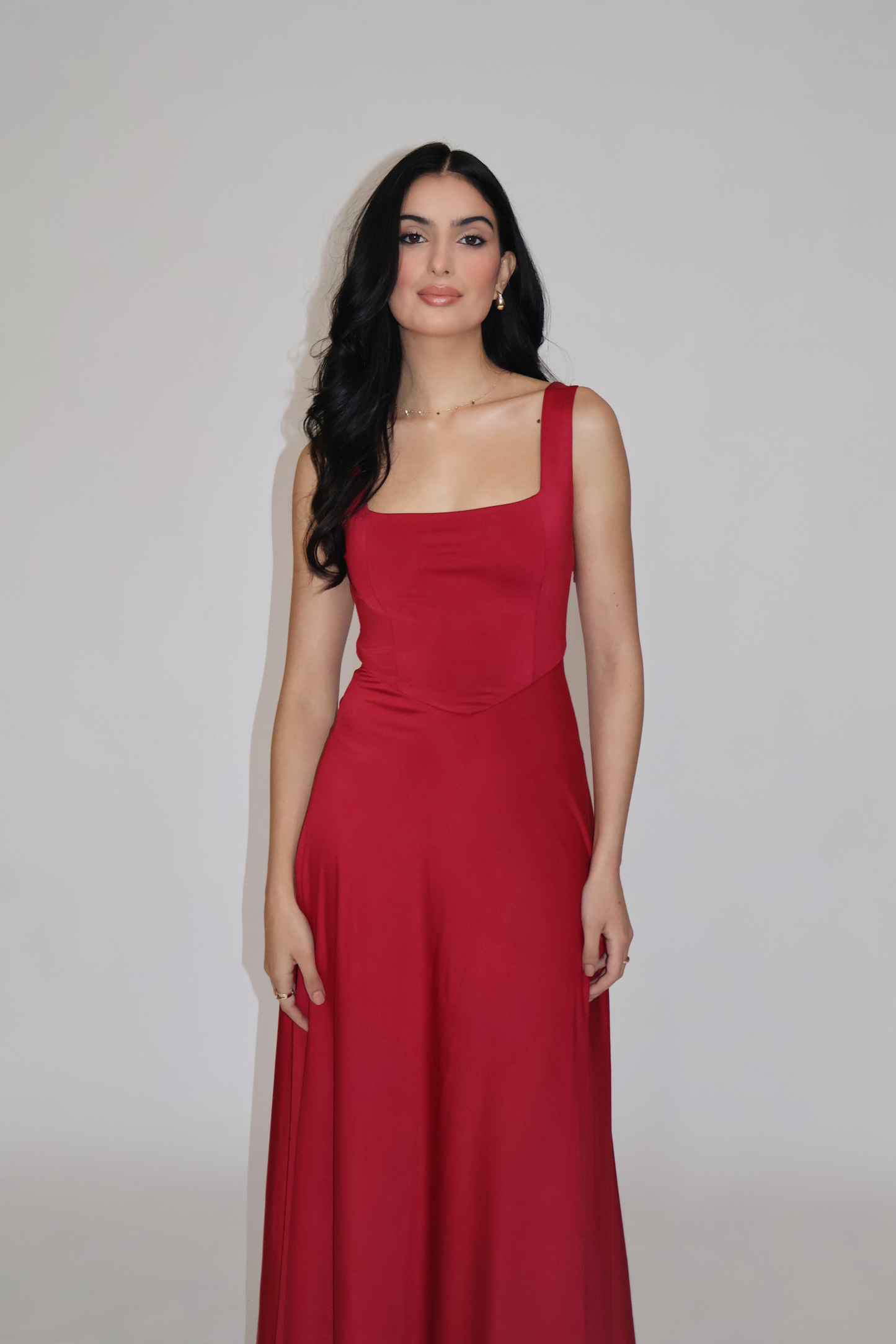 ROSÉ DRESS - (Cherry)