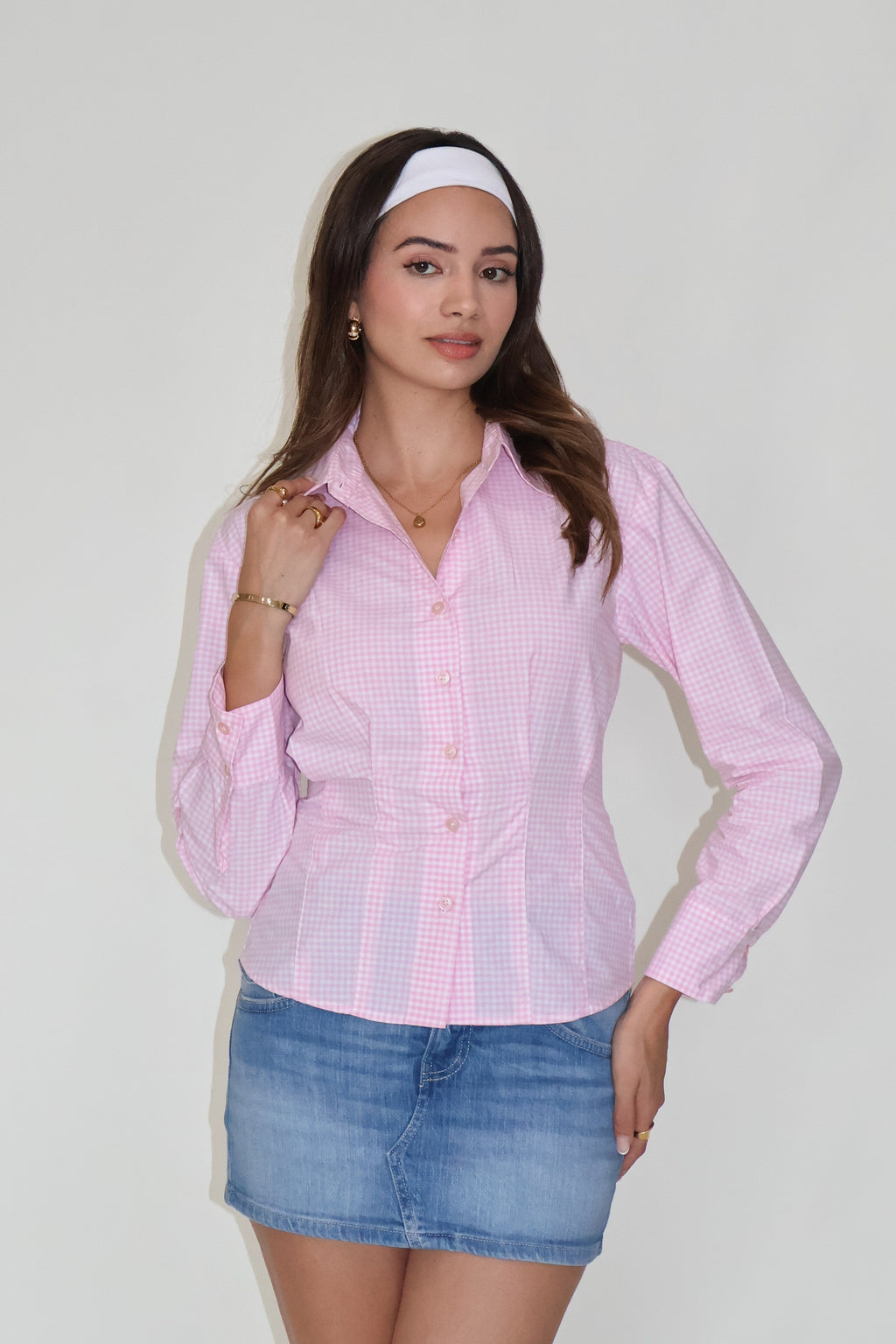 Amber Shirt - (Pink)
