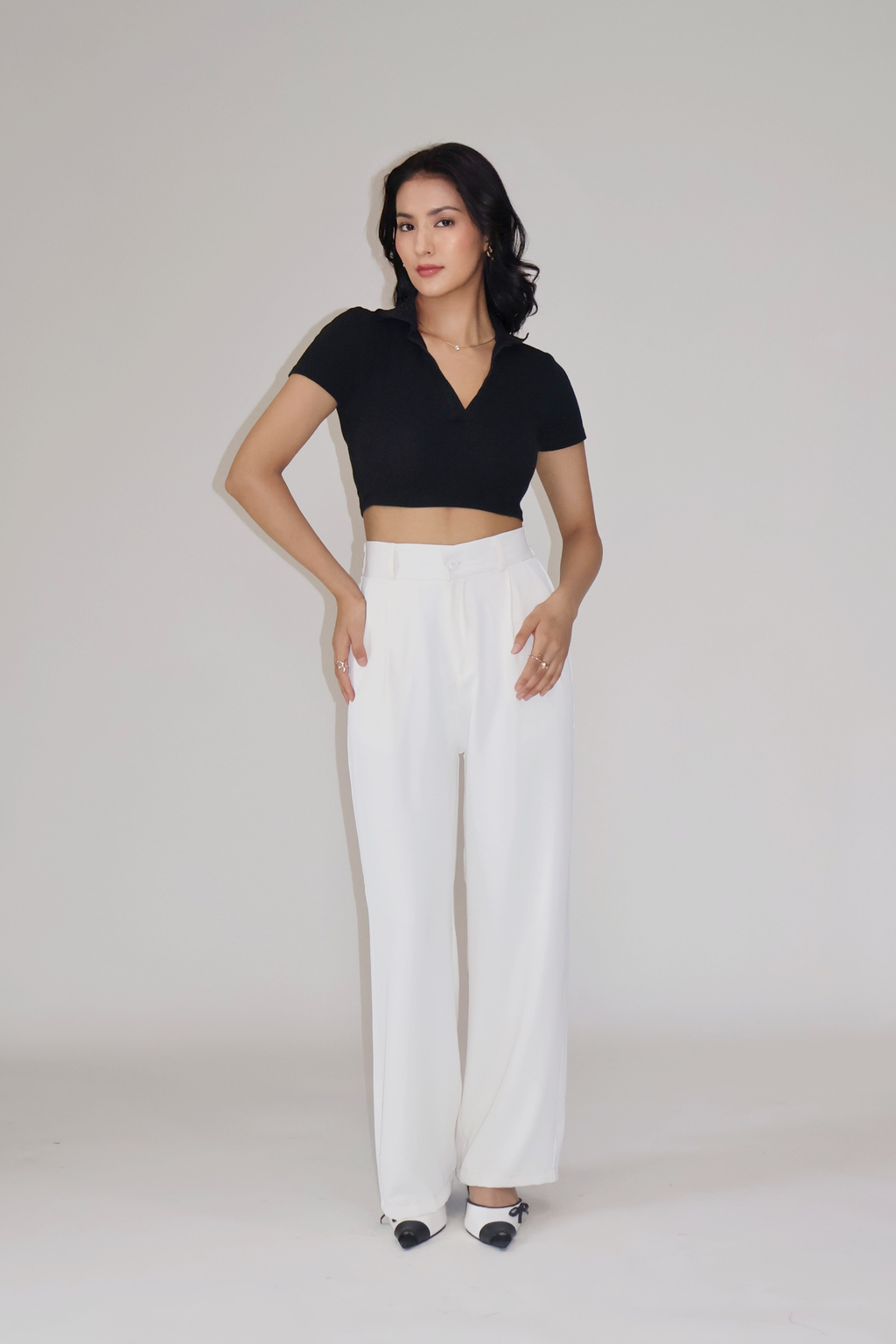 TOKYO PANTS - (Off white)