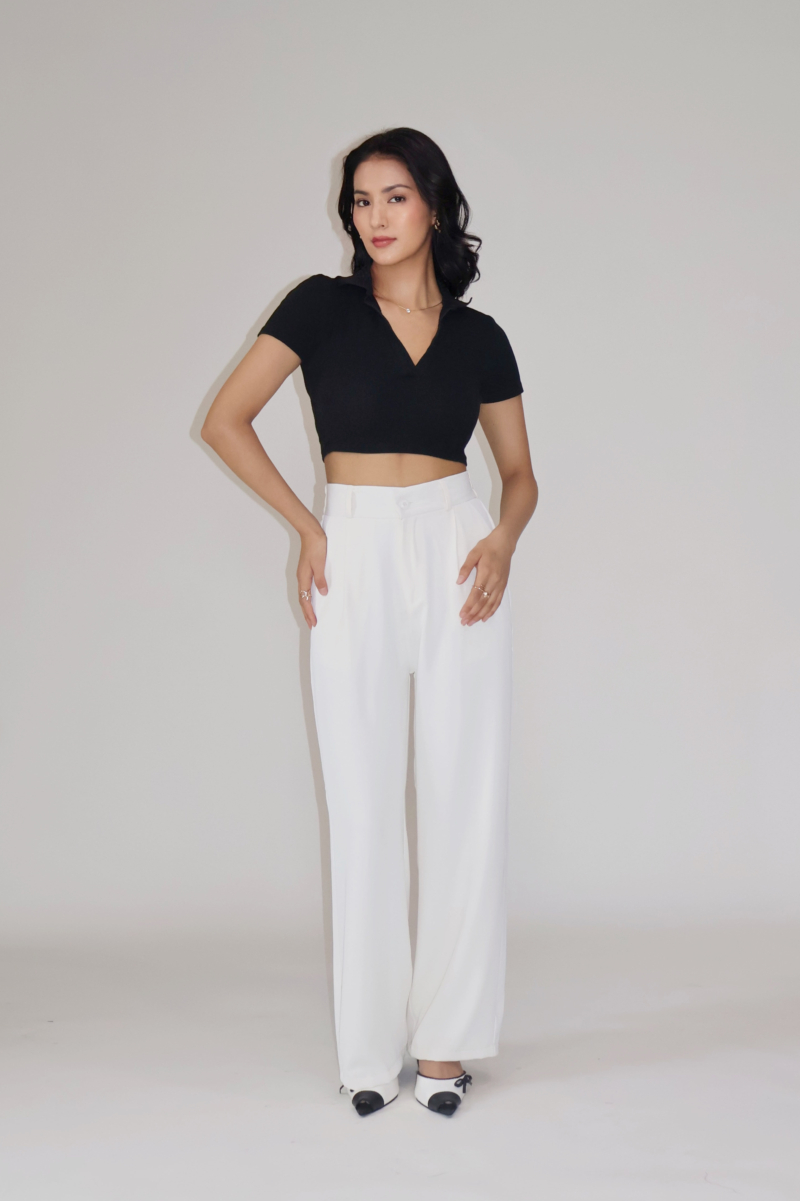 TOKYO PANTS - (Off white)