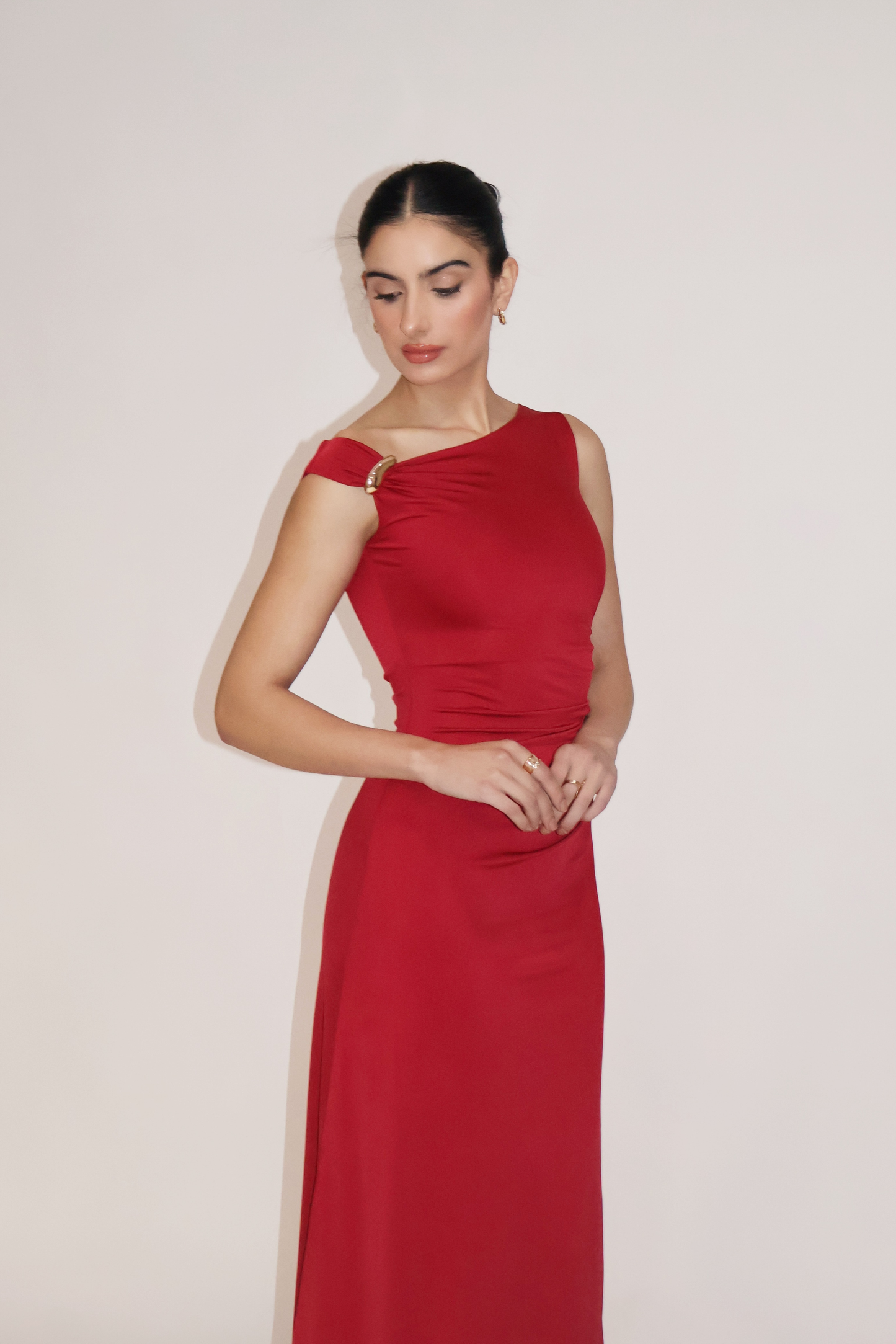 PICCANTE DRESS - (Cherry)