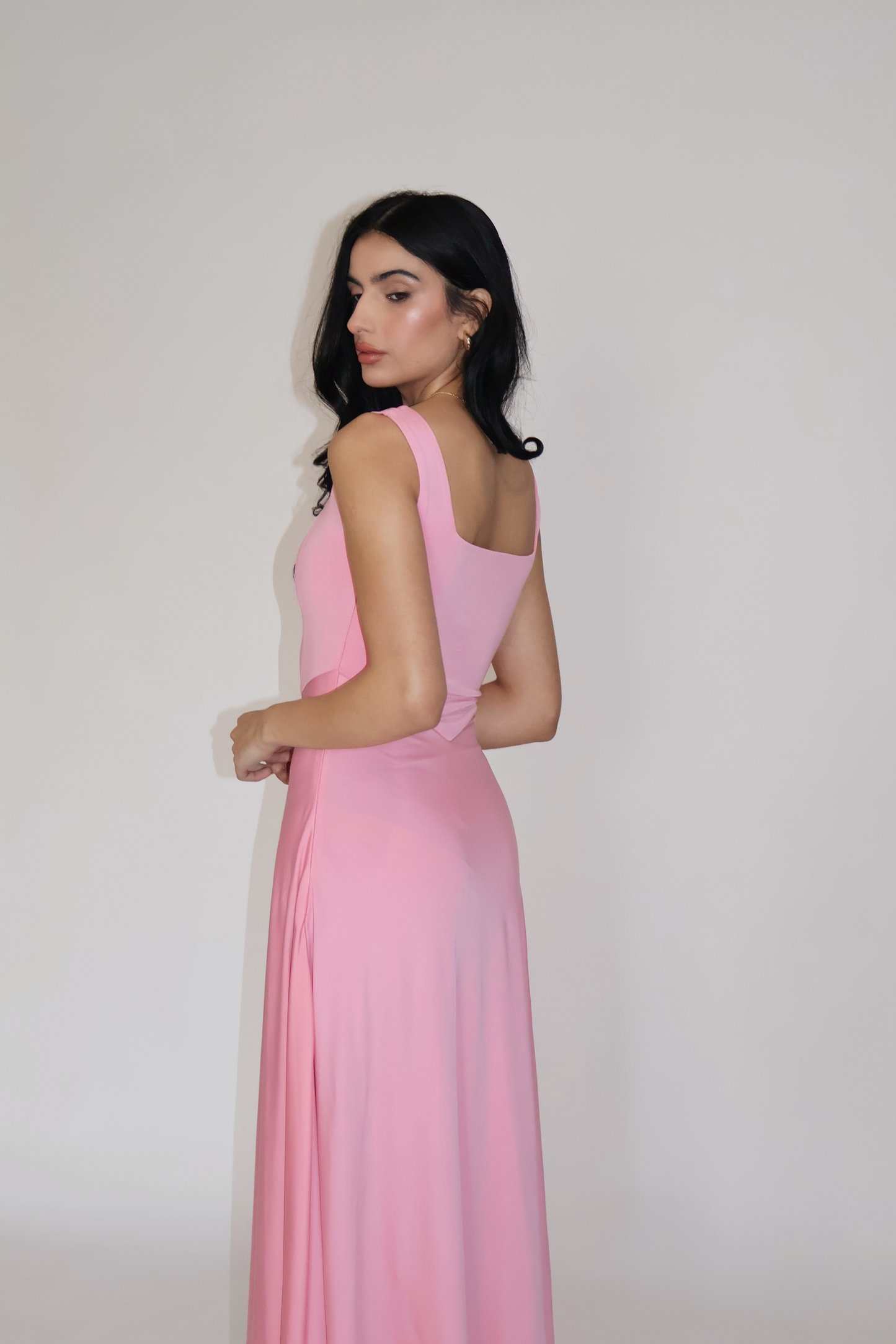 ROSÉ DRESS - (Flamingo)