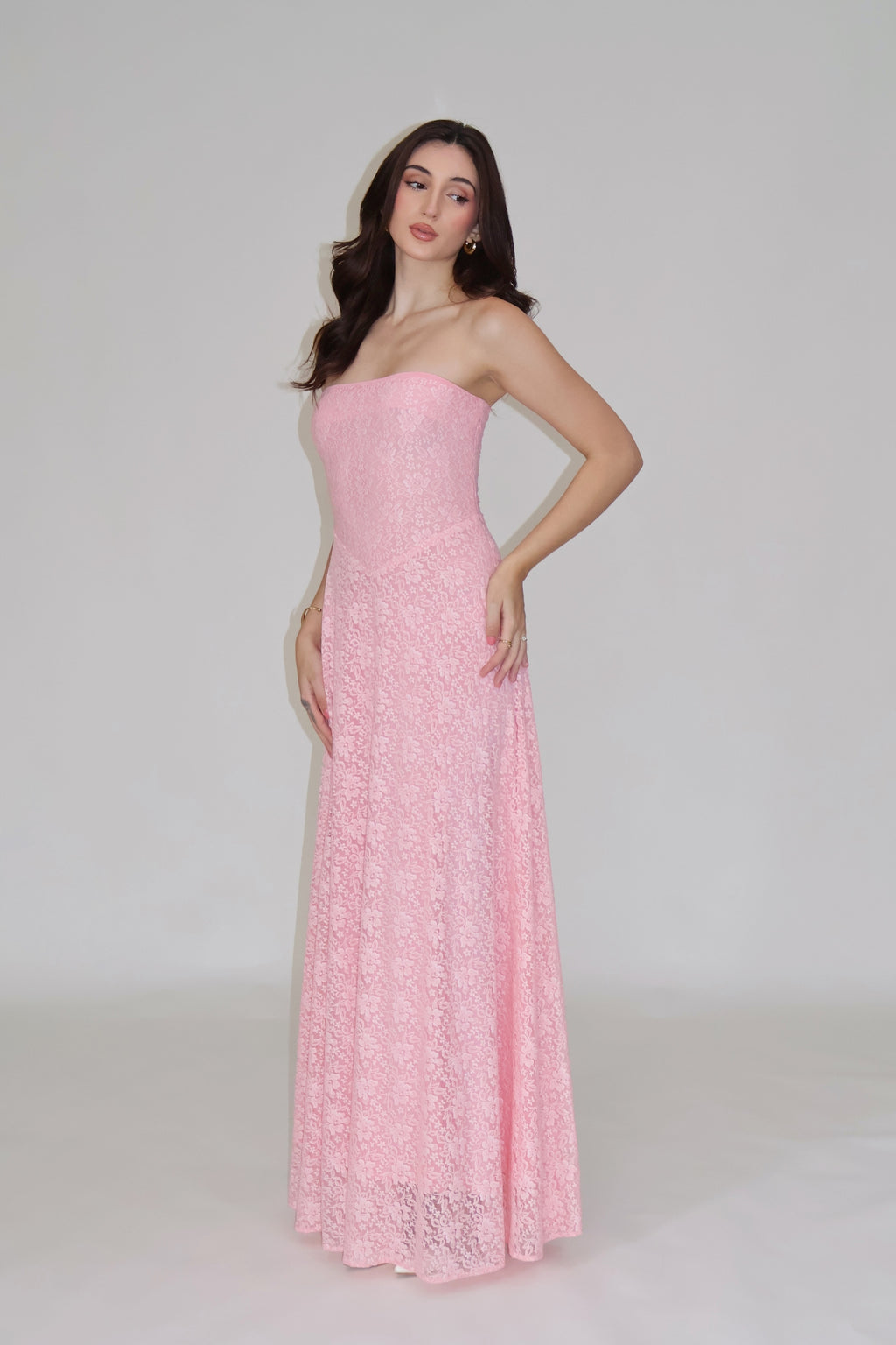 DAISY DRESS - (Pink)