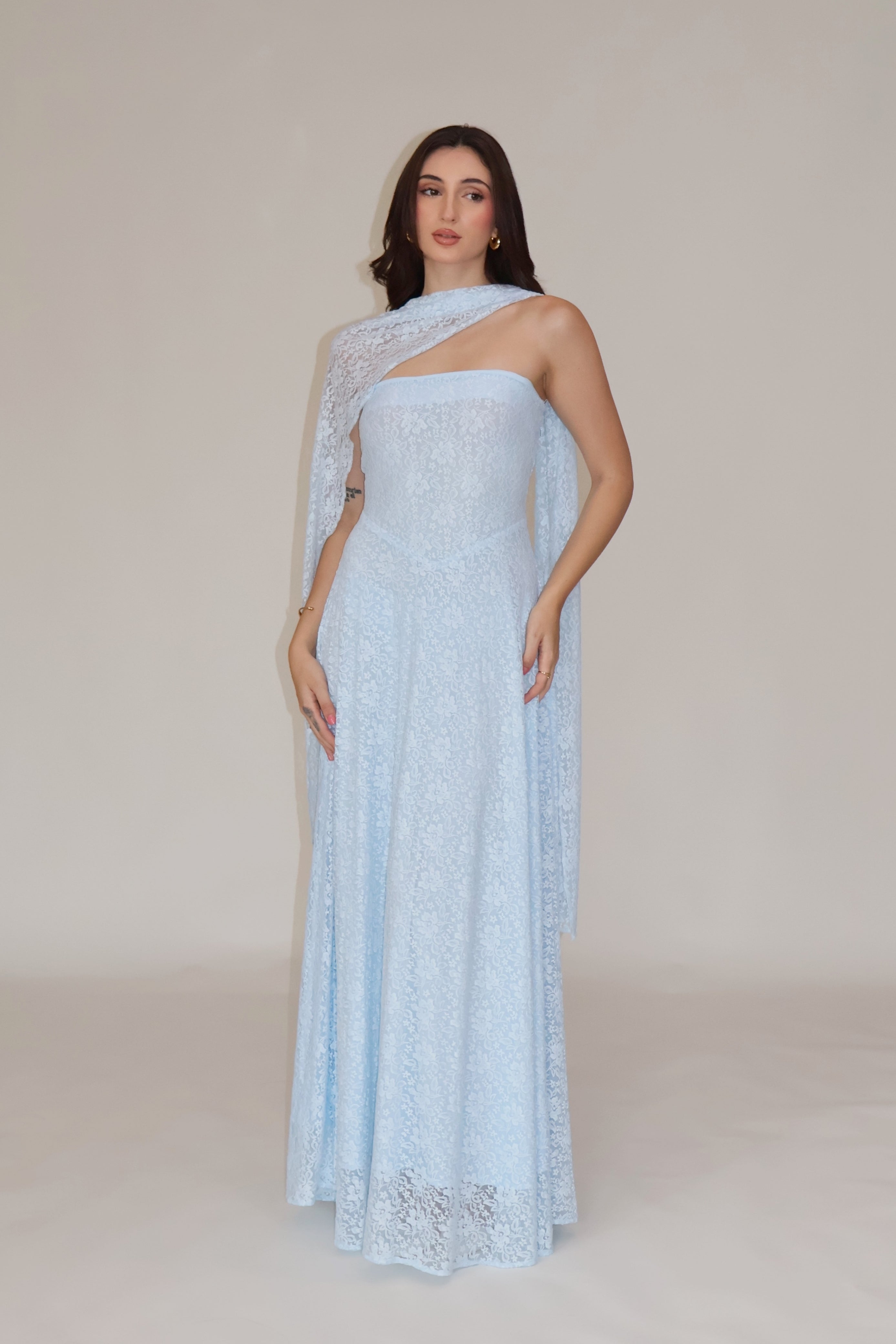 DAISY DRESS - (Sky)