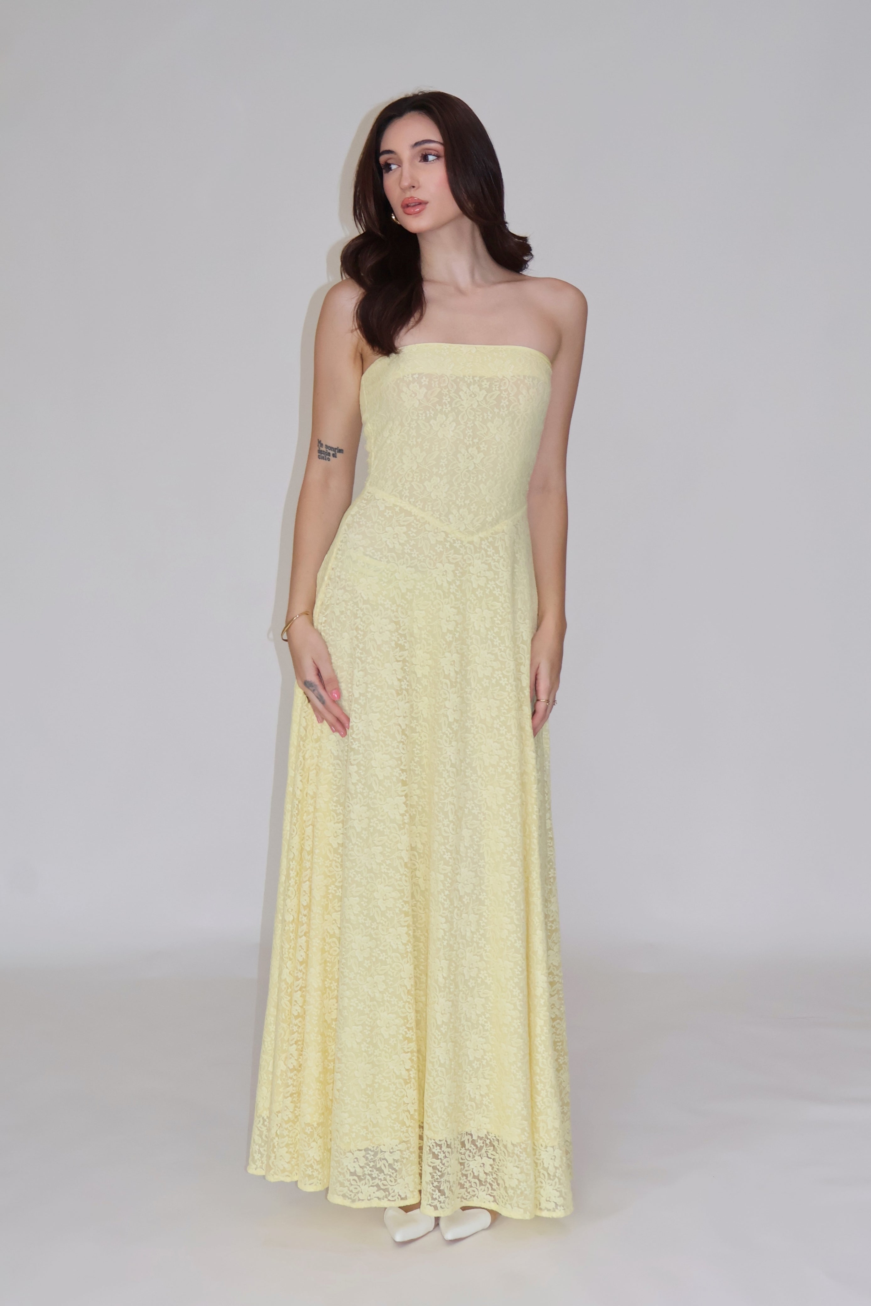 DAISY DRESS - (Butter)