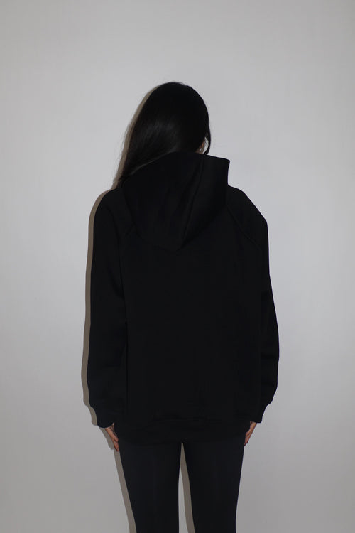 Black Truly Oversized HOODIE