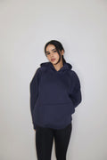 Navy Truly Oversized HOODIE