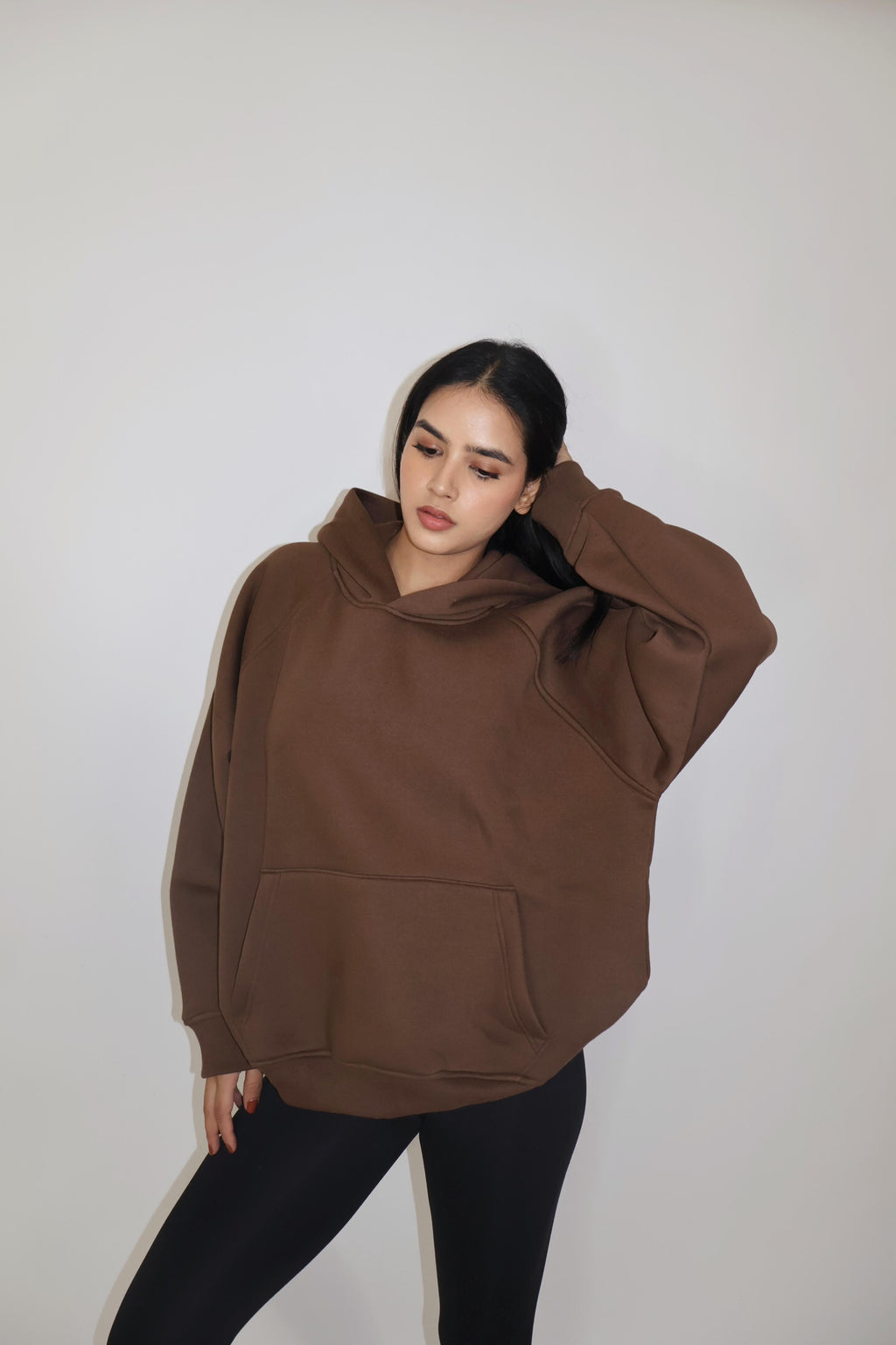 Brown Truly Oversized HOODIE