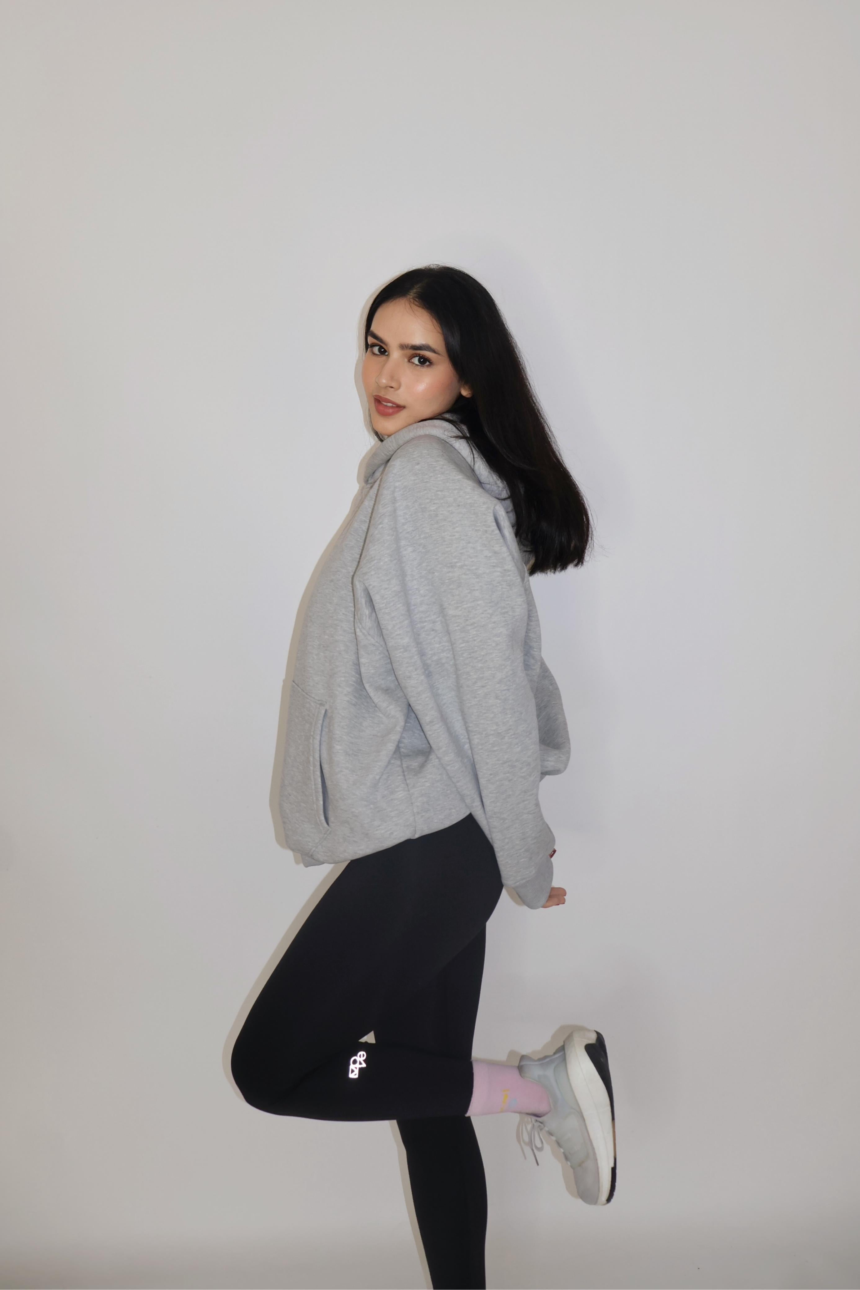 Grey Truly Oversized HOODIE