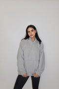 Grey Truly Oversized HOODIE