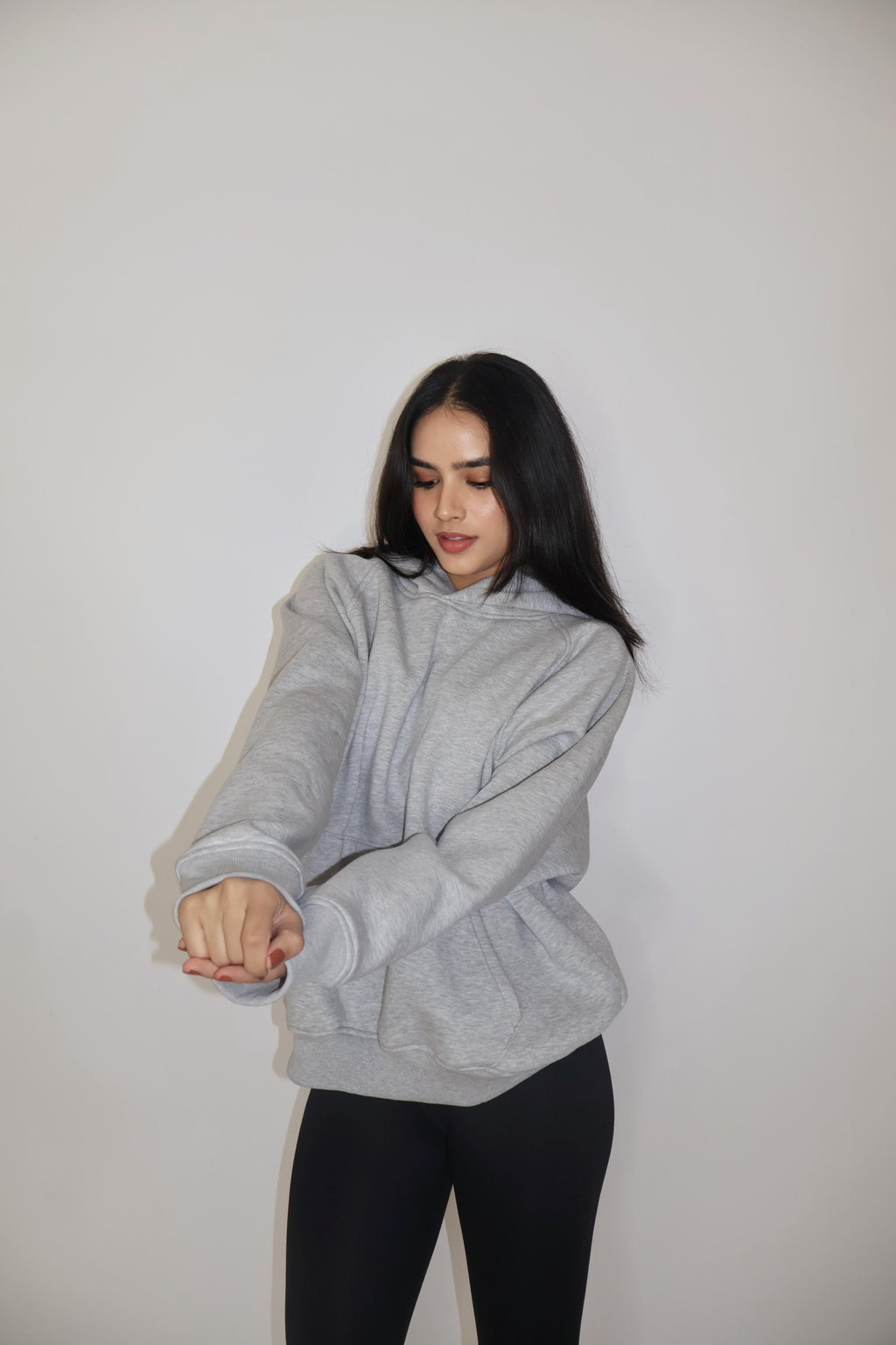 Grey Truly Oversized HOODIE