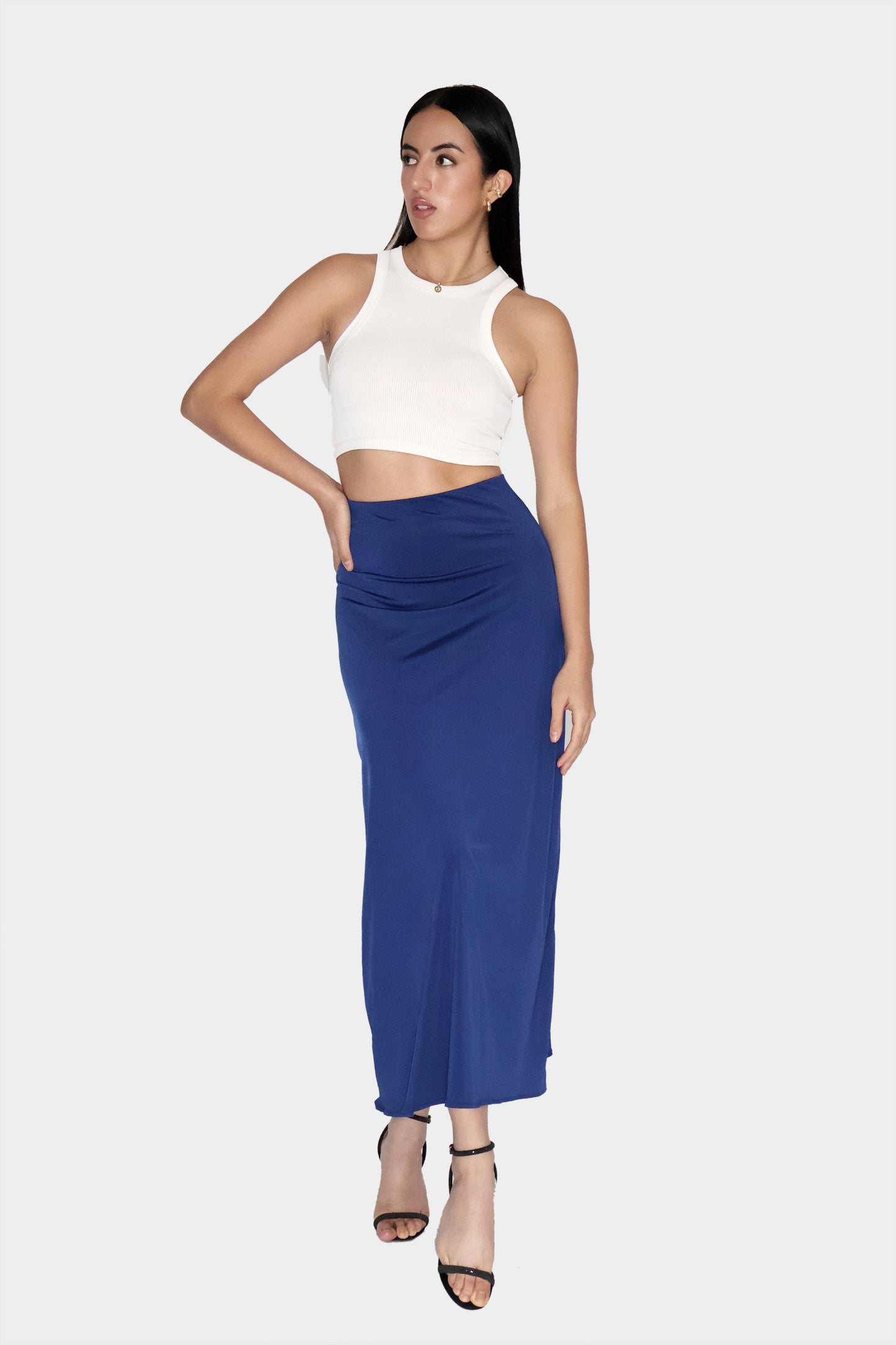 CEDAR SKIRT (Navy )