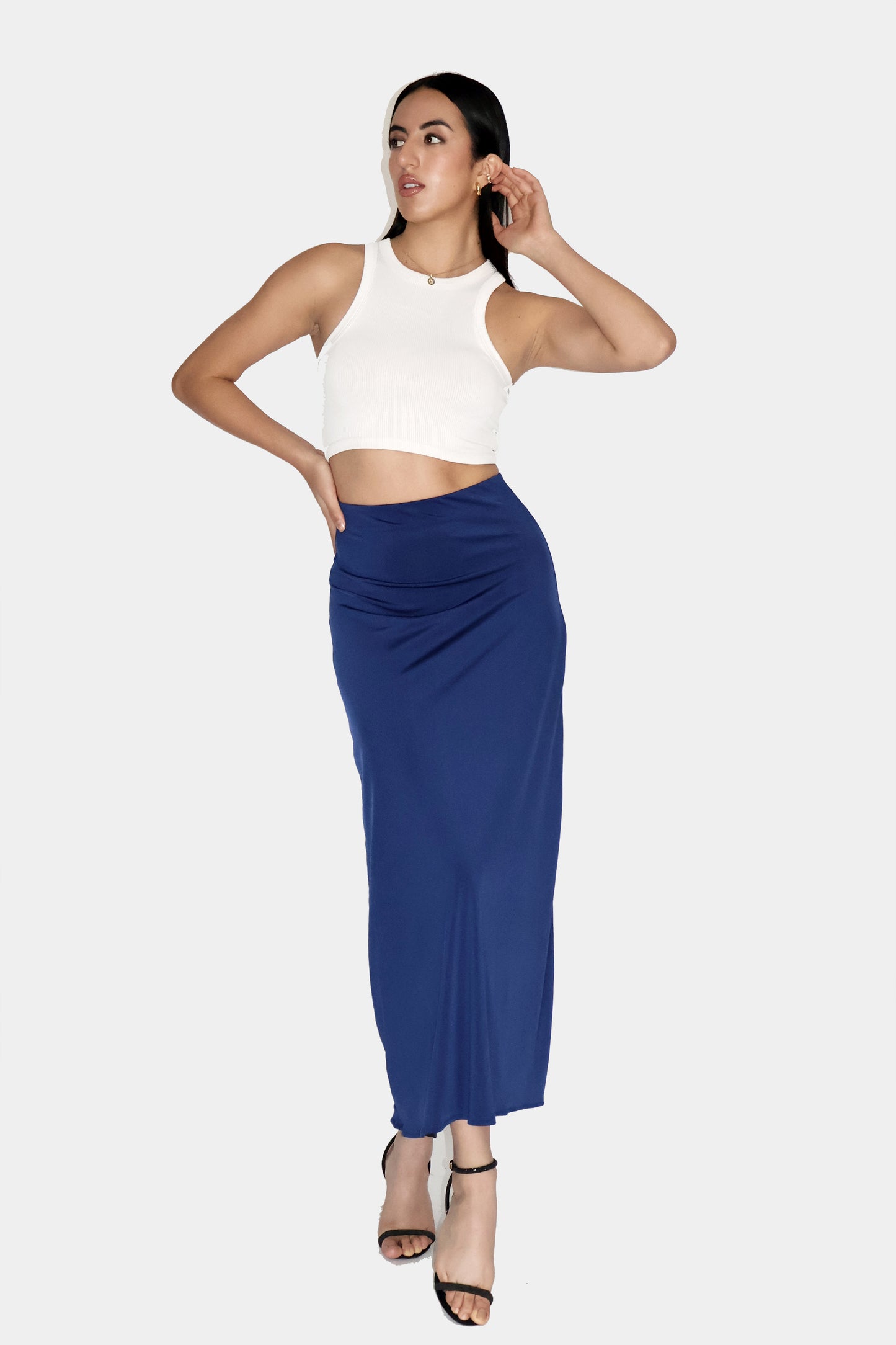 CEDAR SKIRT (Navy )