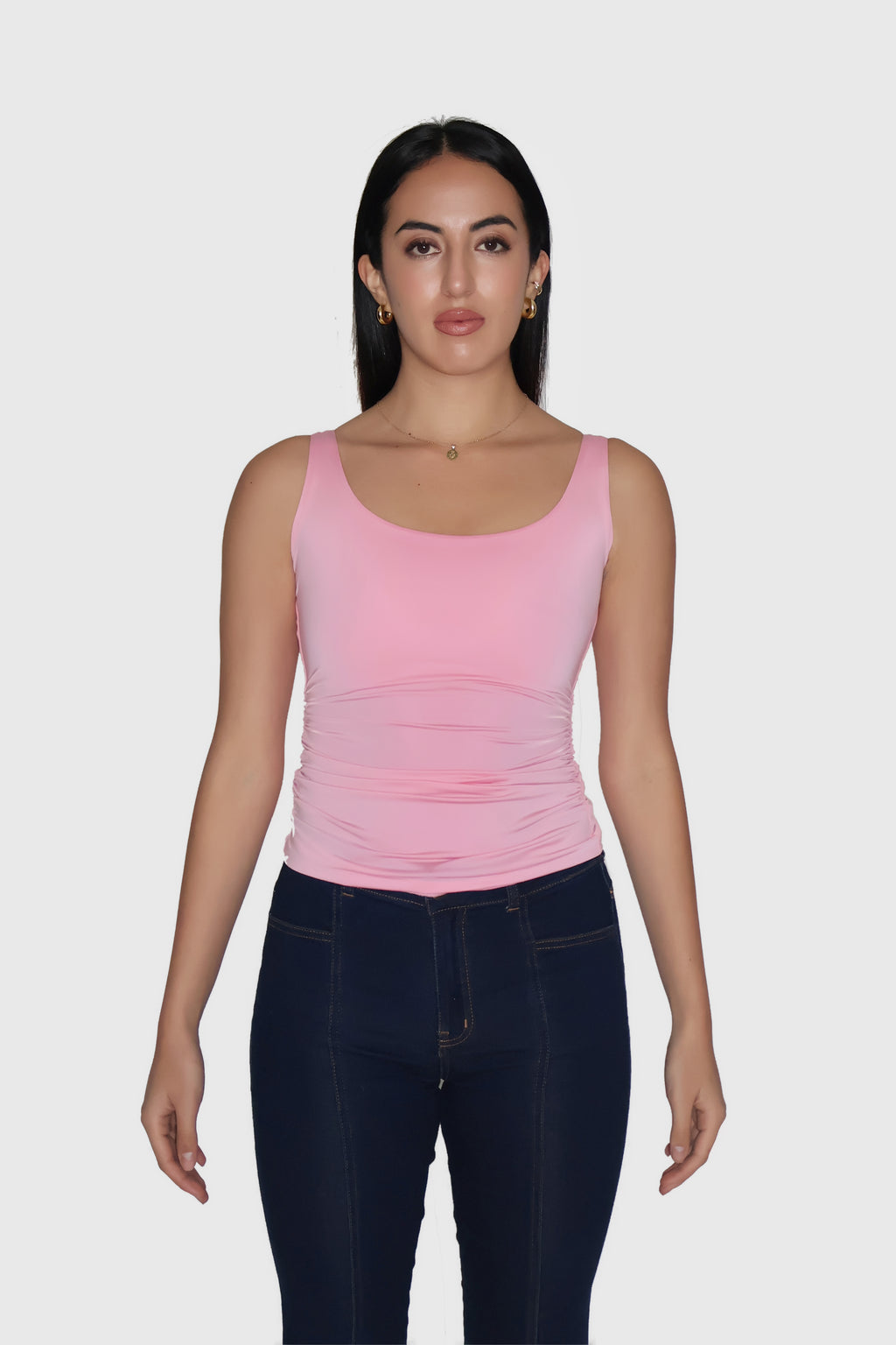 Aakanksha in quill top flamingo