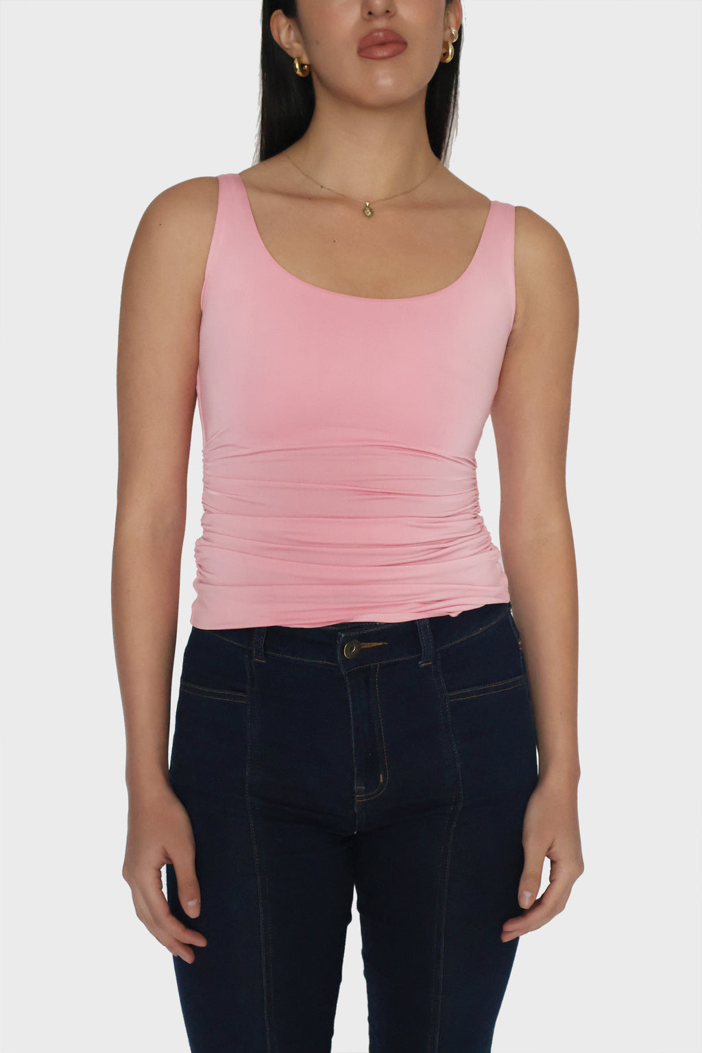 Aakanksha in quill top flamingo