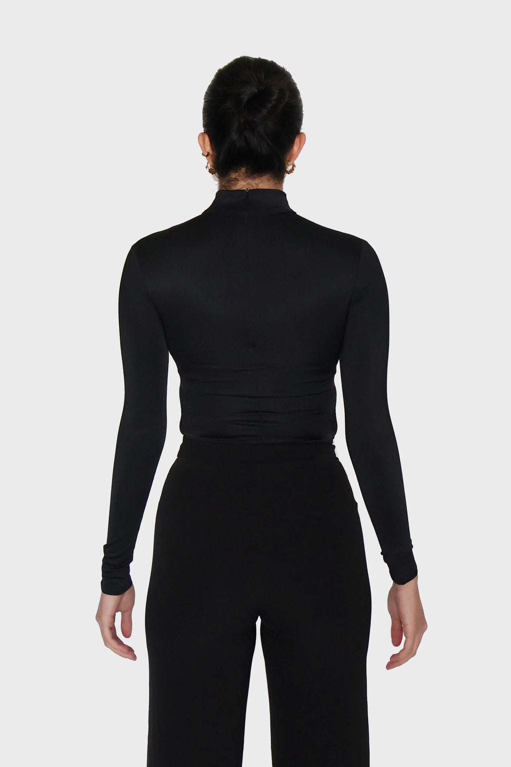 Black Turtleneck Bodysuit - Birch Bodysuit (Onyx)