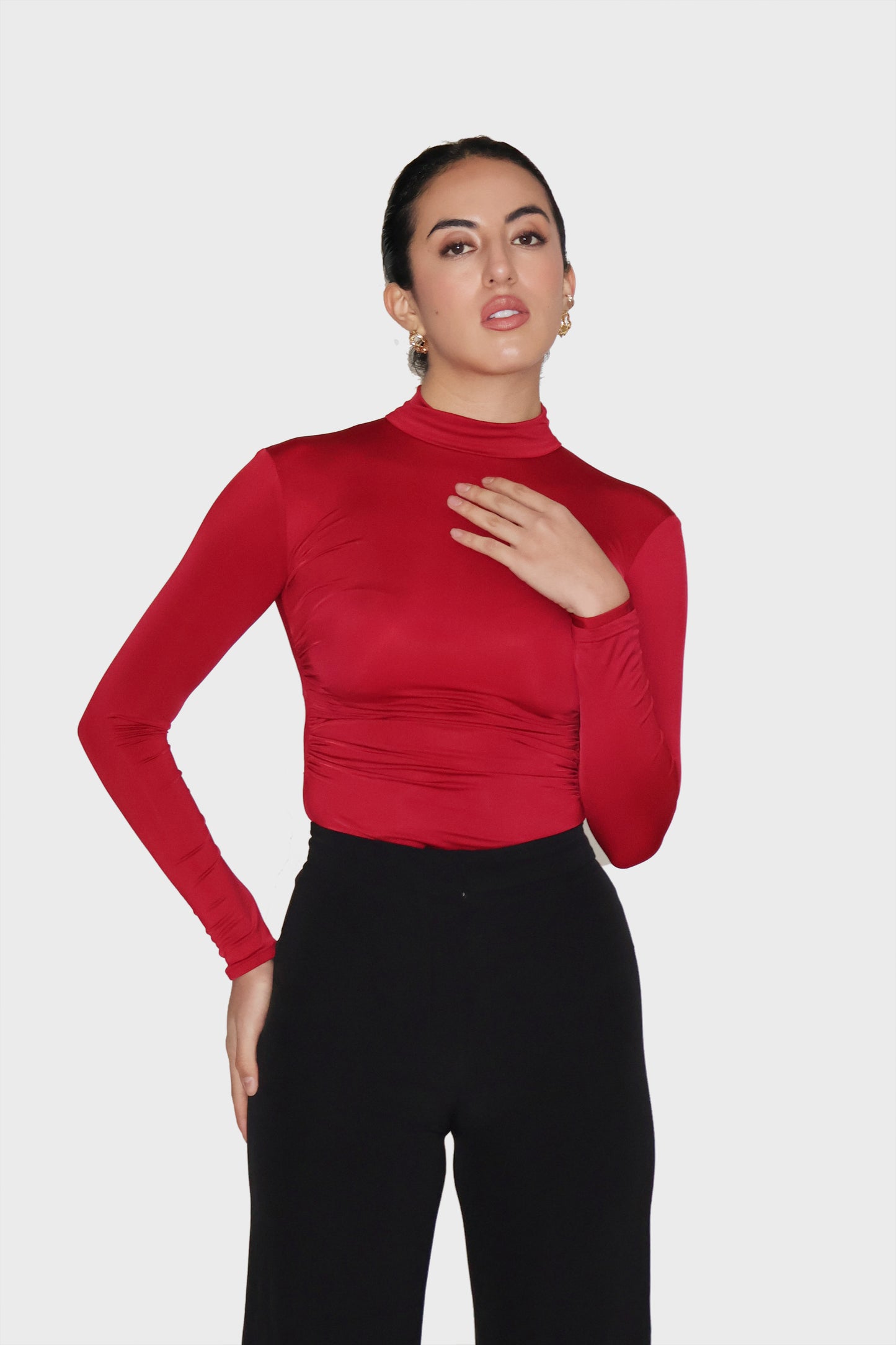 BIRCH BODYSUIT (Cherry )