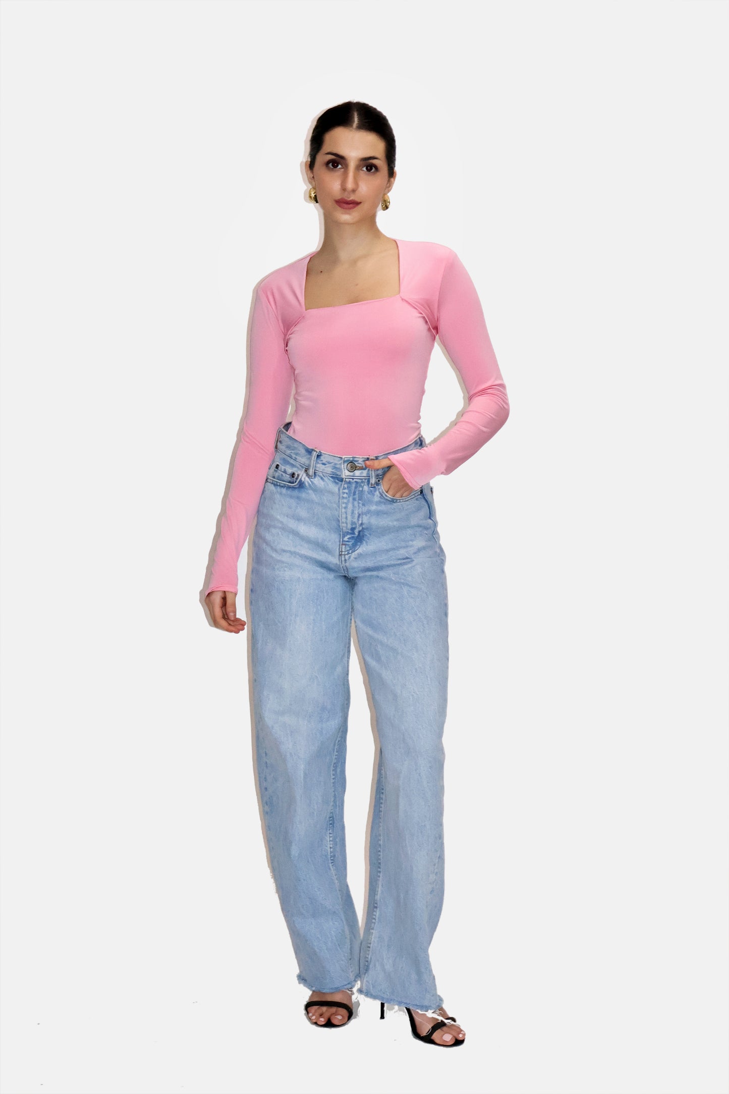 SWAY TOP (Flamingo )