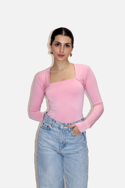 SWAY TOP (Flamingo )