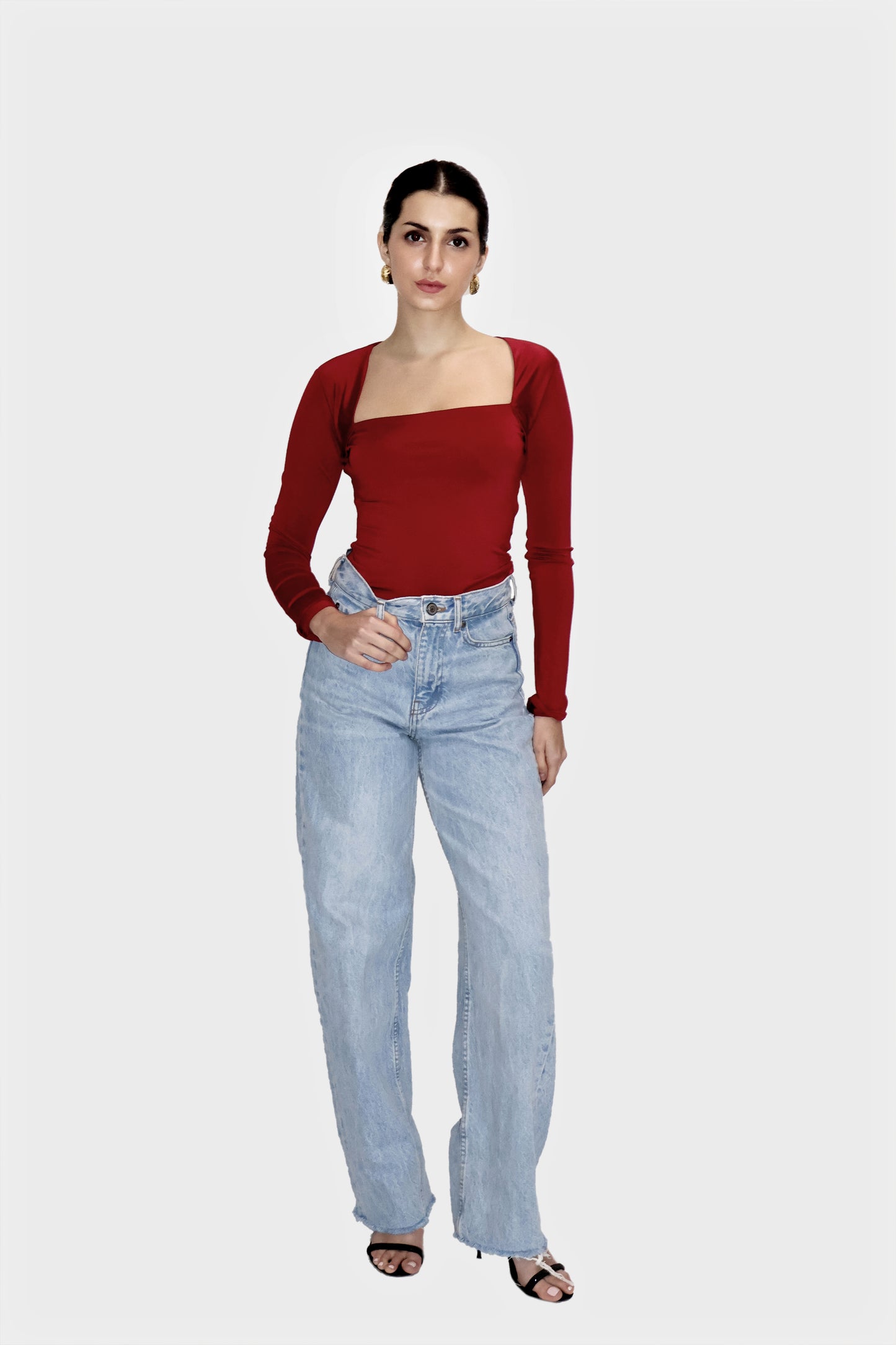 SWAY TOP (Cherry )