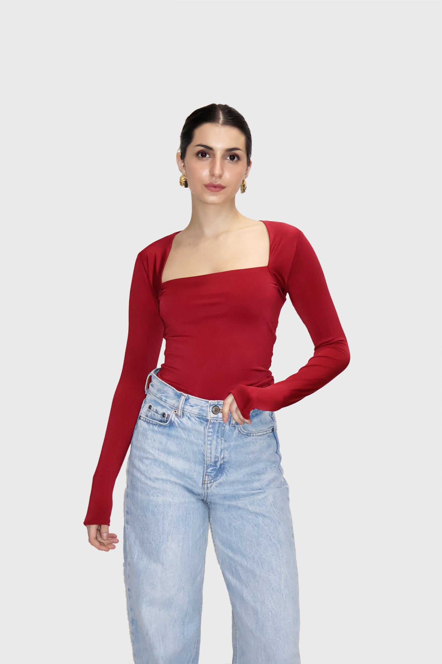 SWAY TOP (Cherry )