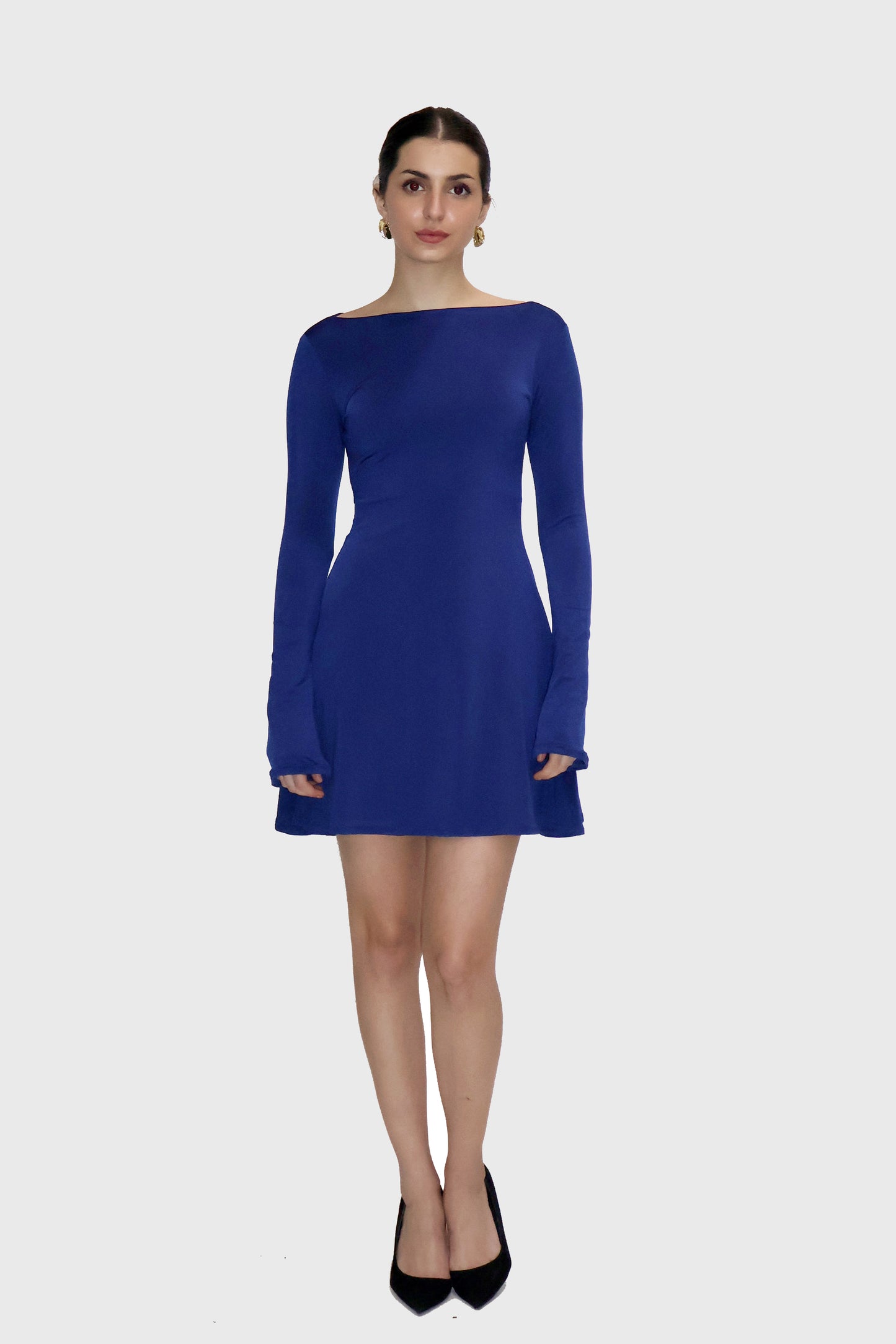 BLAIR DRESS (Navy )