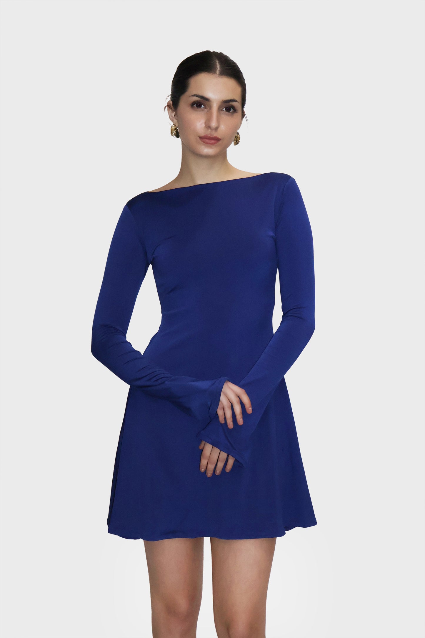 BLAIR DRESS (Navy )