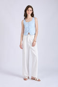 Sky Square Neck Waistcoat – ASTER