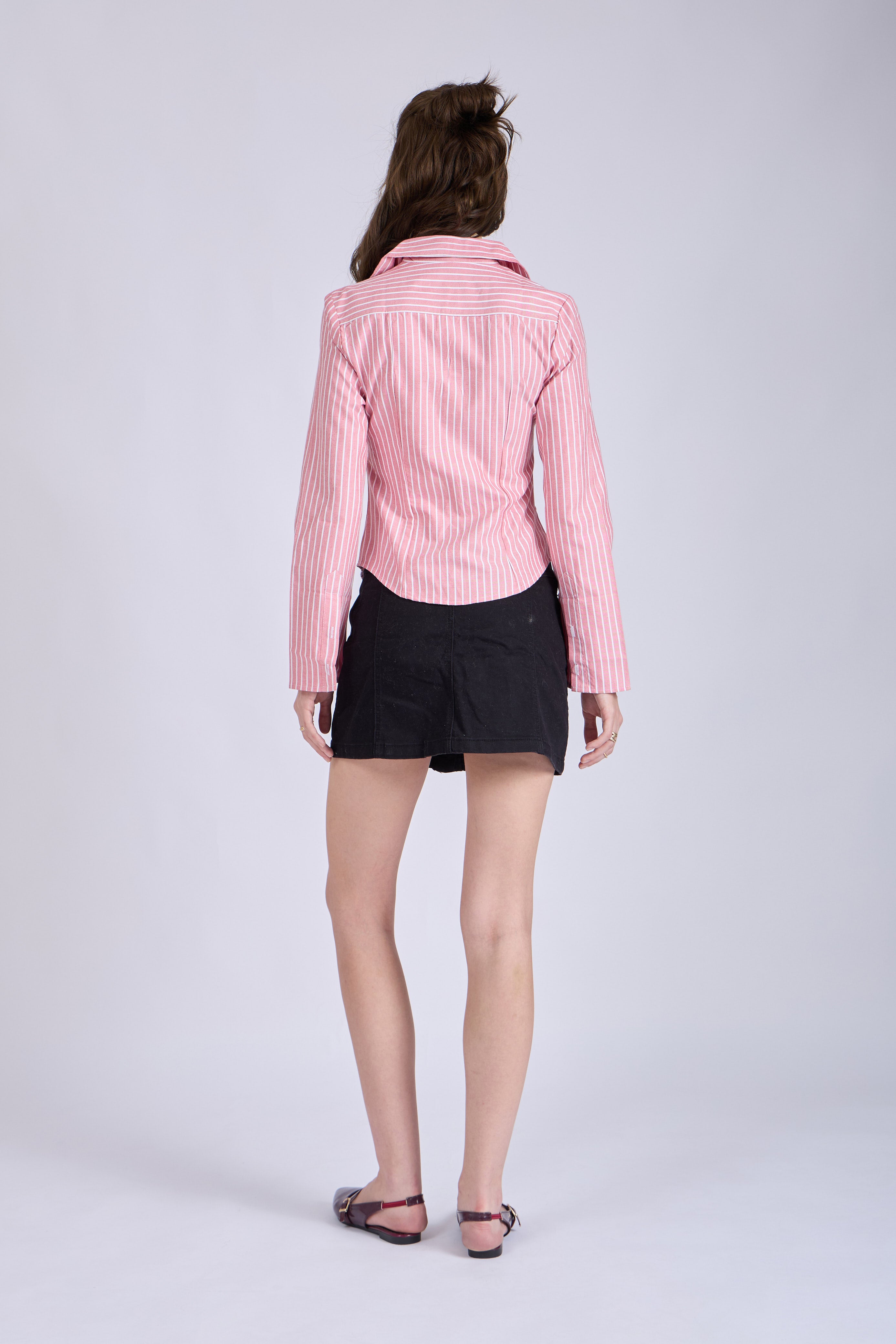 Prerna Mehra in iris shirt red