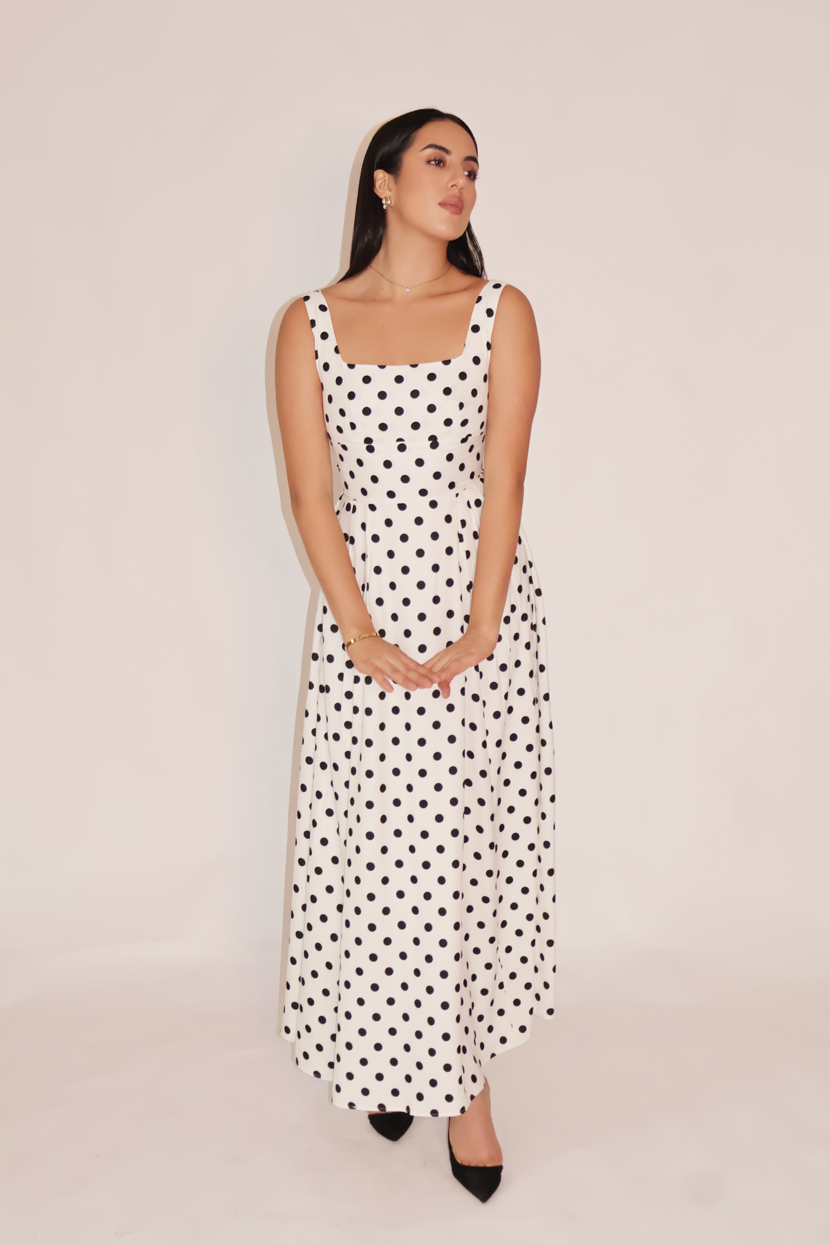 DARLA Dress - White