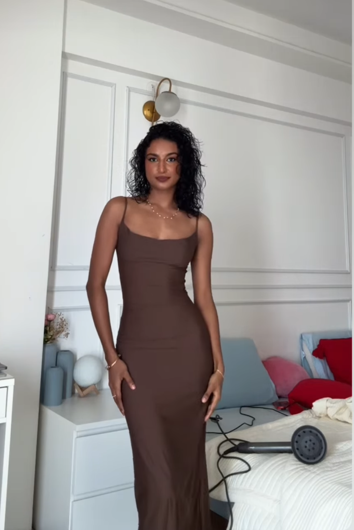 Rida in glow dress coco