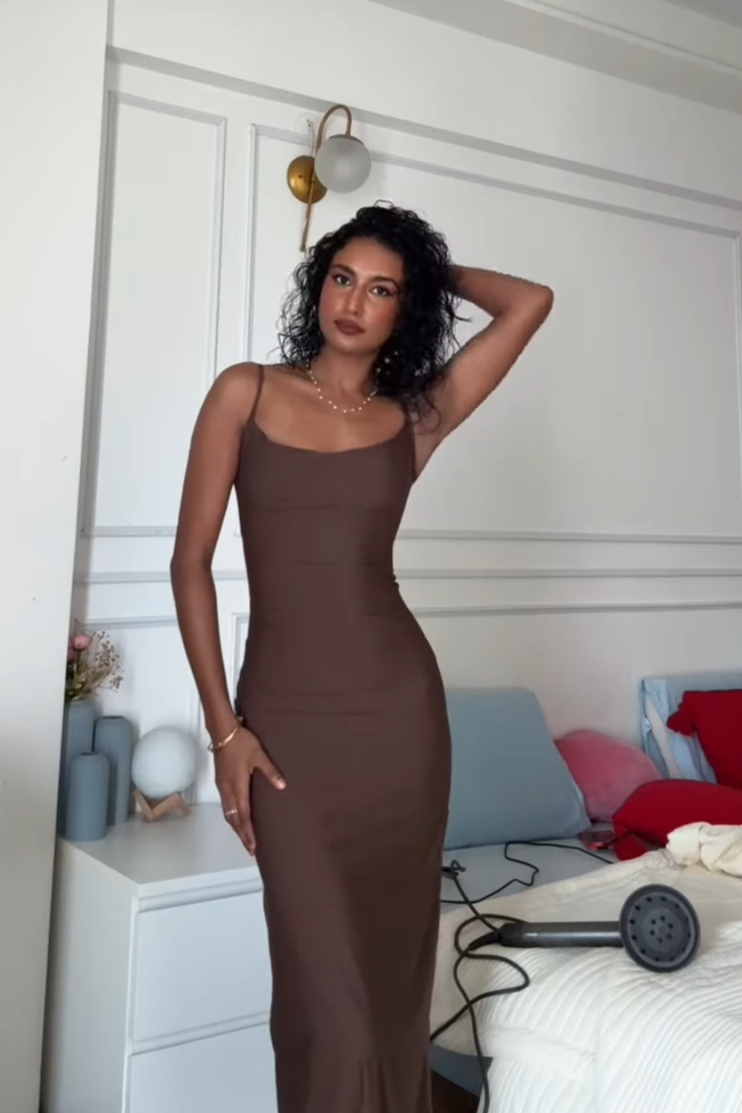 Rida in glow dress coco