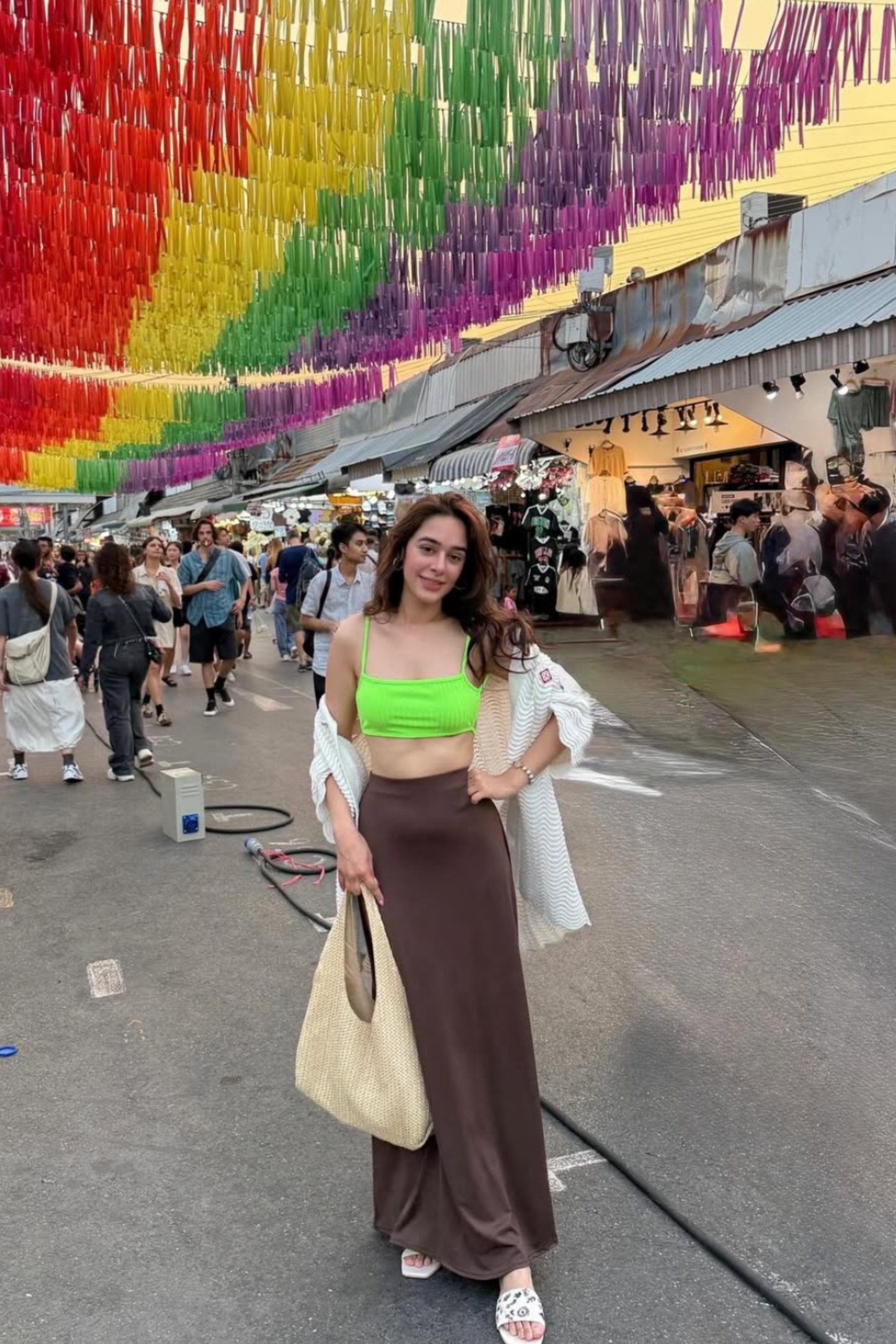 Shivani in cedar skirt coco