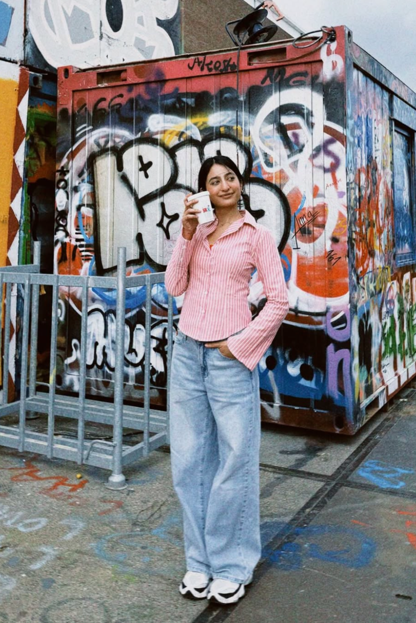 Prerna Mehra in iris shirt red