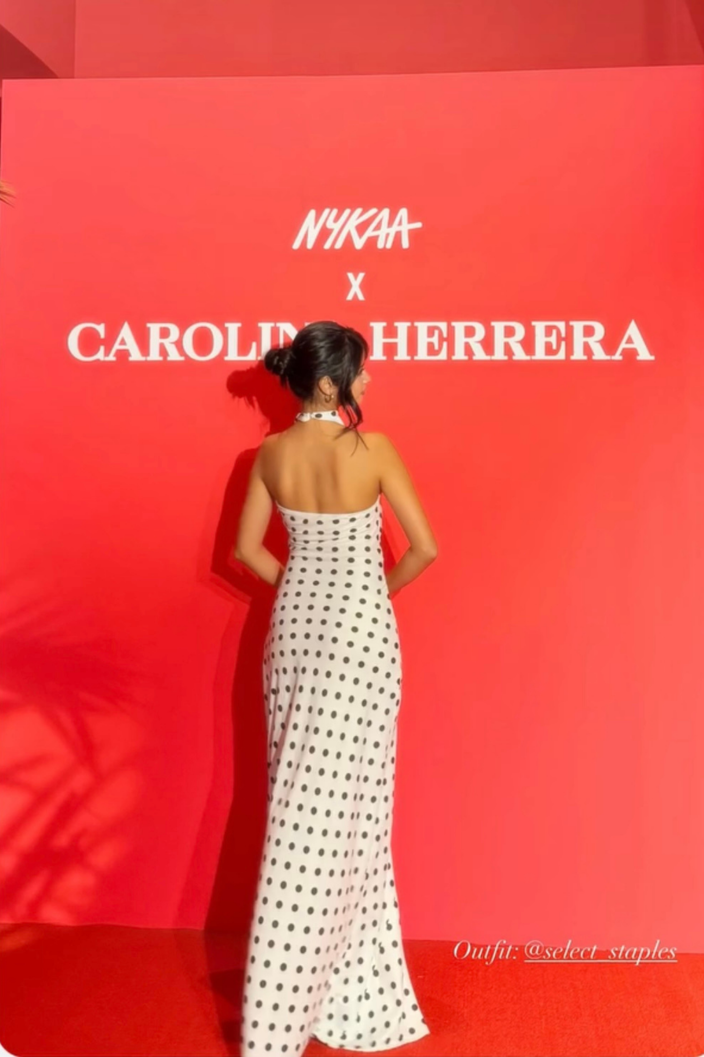 Tanya bedi in Lyna dress white