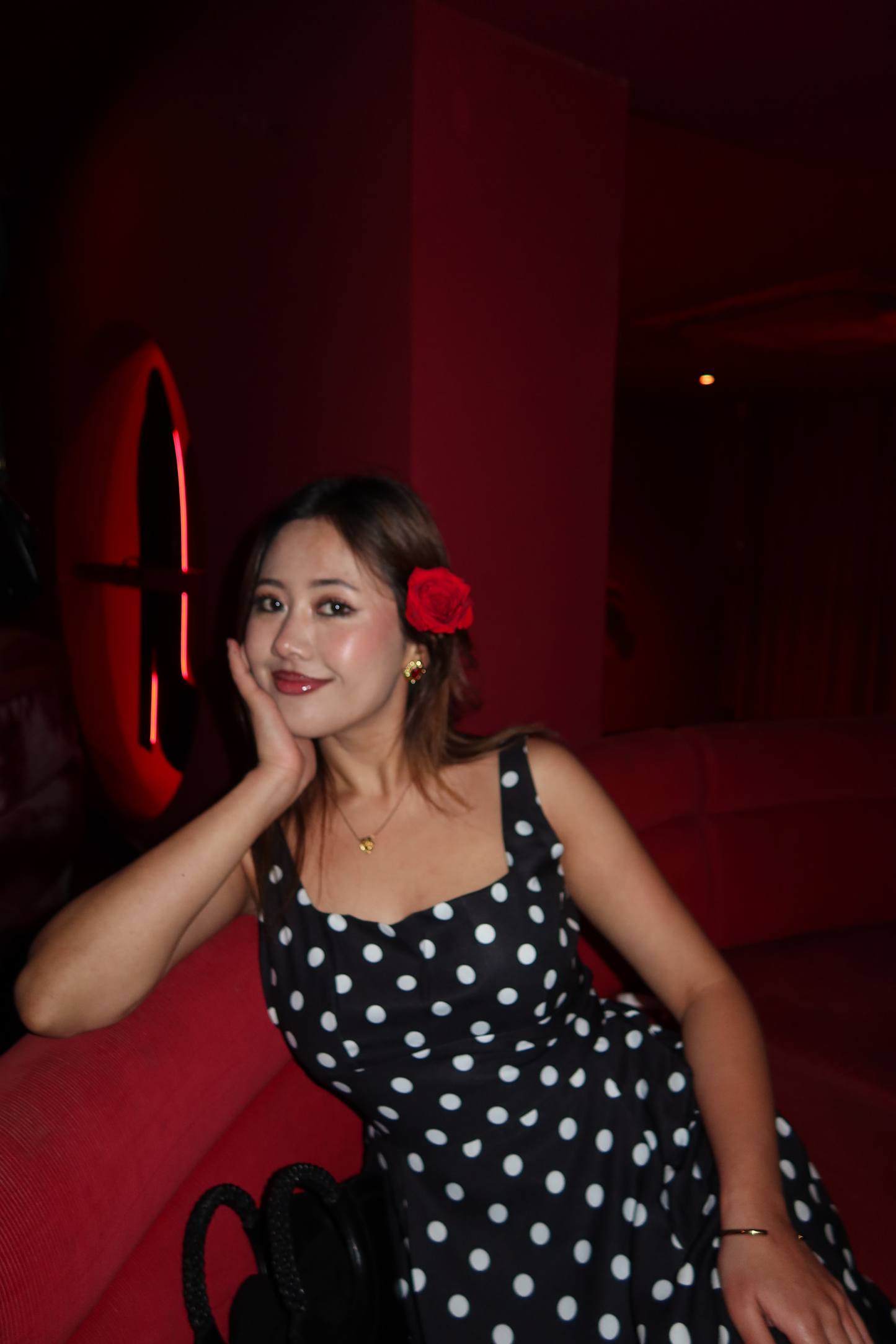 Navya in darla black