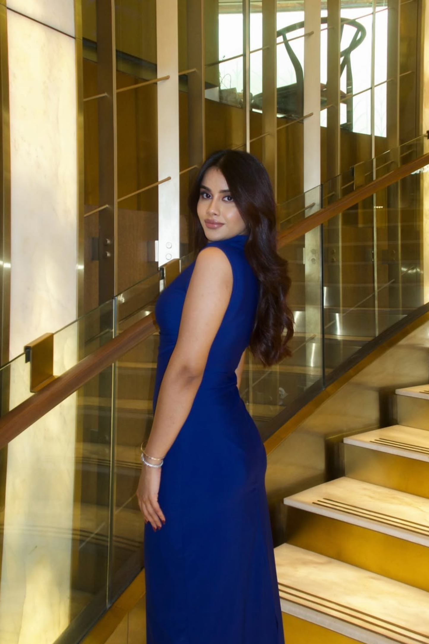 Divita in Zephyr dress navy